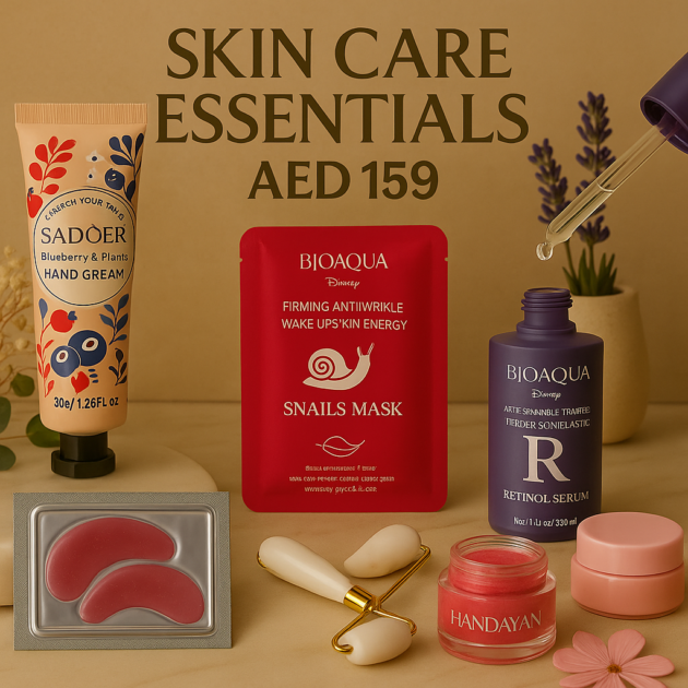 Skin Care Essentials – AED 159